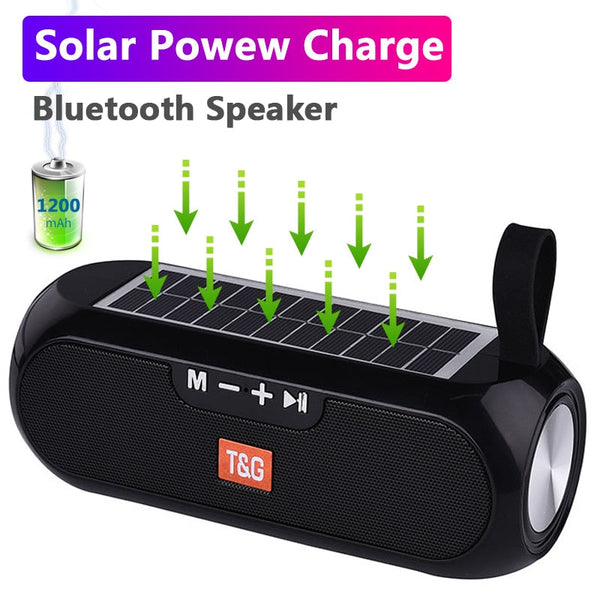 Alto-falante Solar bluetooth - Arkad Store